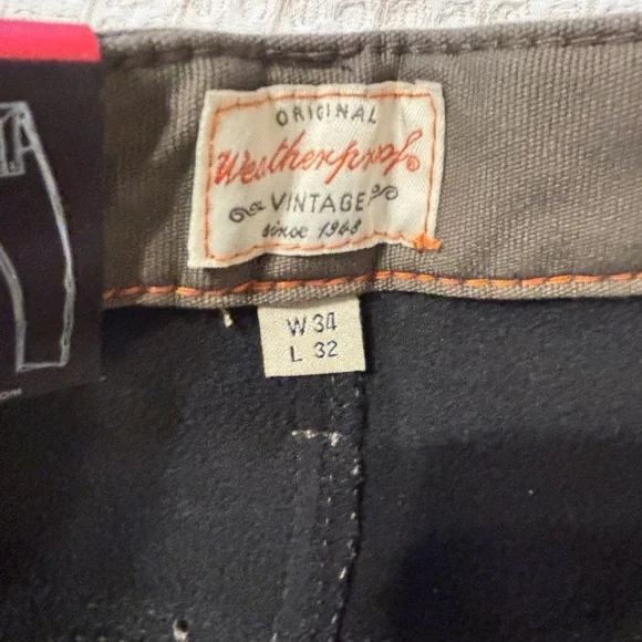 Weatherproof Men's Classic Denim Jeans 34/32 NWT - Picture 6 of 6